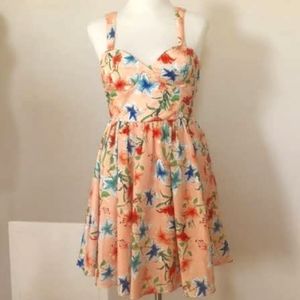 EUC Floral Sleeveless Summer Dress
